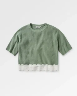 Damen Vintage Bio-Strickpullover