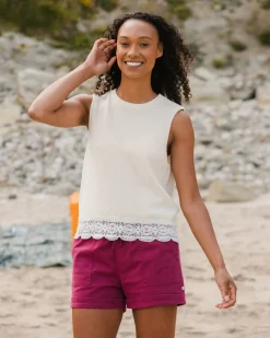 Damen Vintage Bio Stricktop