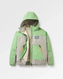 Damen Warming Winddichte Fleecejacke mit Reißverschluss