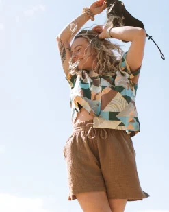 Damen Waveney Baumwoll-Shorts
