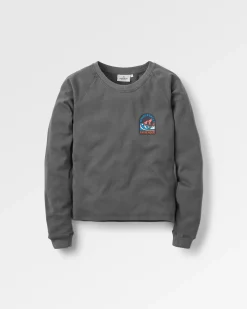 Damen Waves & Trees Sweatshirt