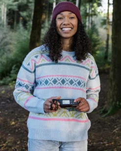 Damen Whimsical Gestrickter Pullover