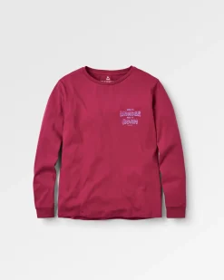 Damen Woodcut Langarmshirt