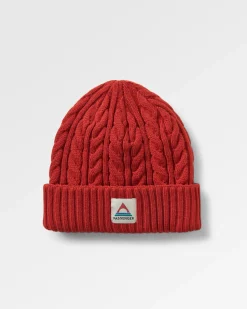 Fireside Zopfmuster-Beanie