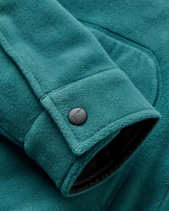 Herren Adapt Fleece Überhemd – Mediterran