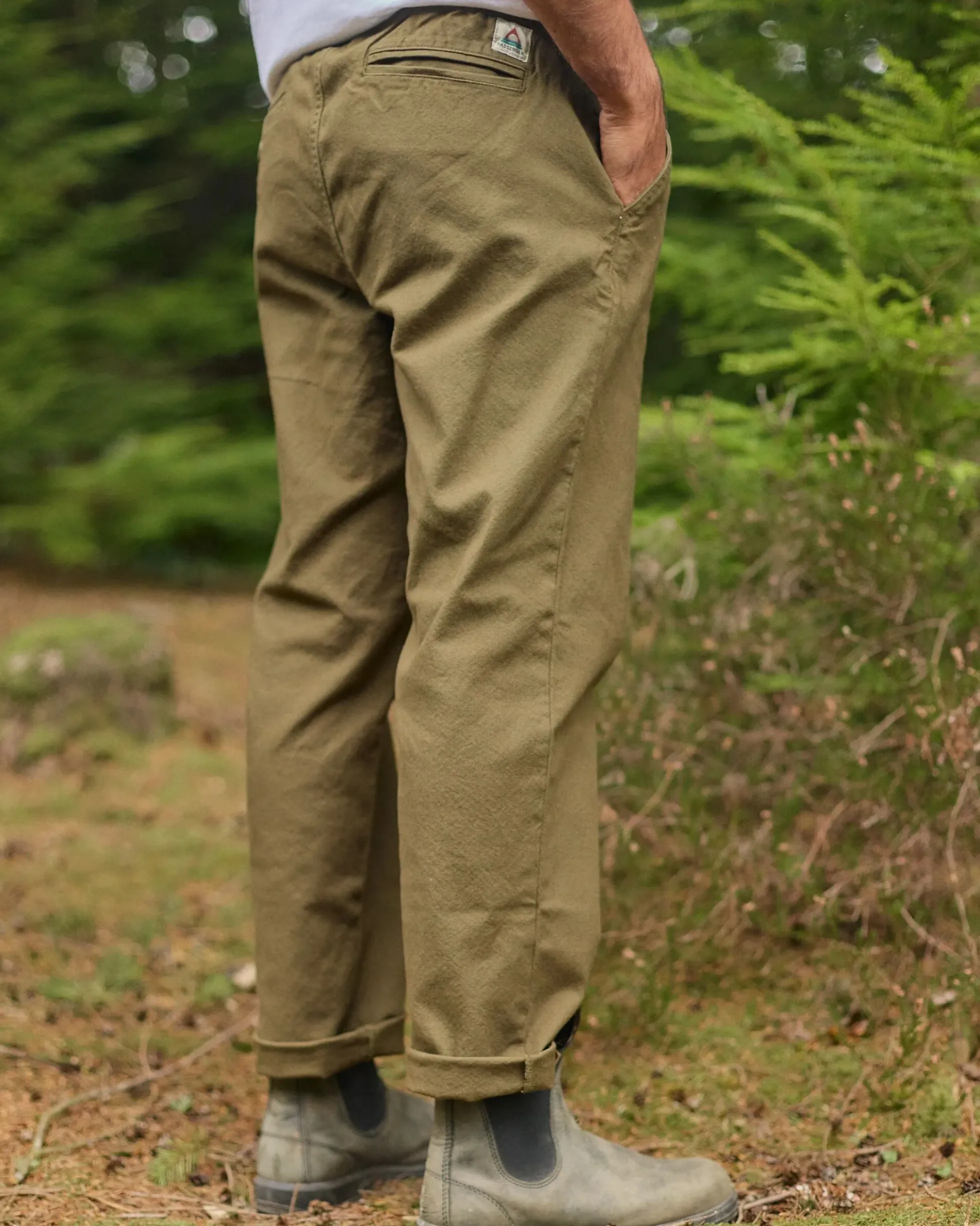 Herren Adventurer Natürliche Canvas-Hose