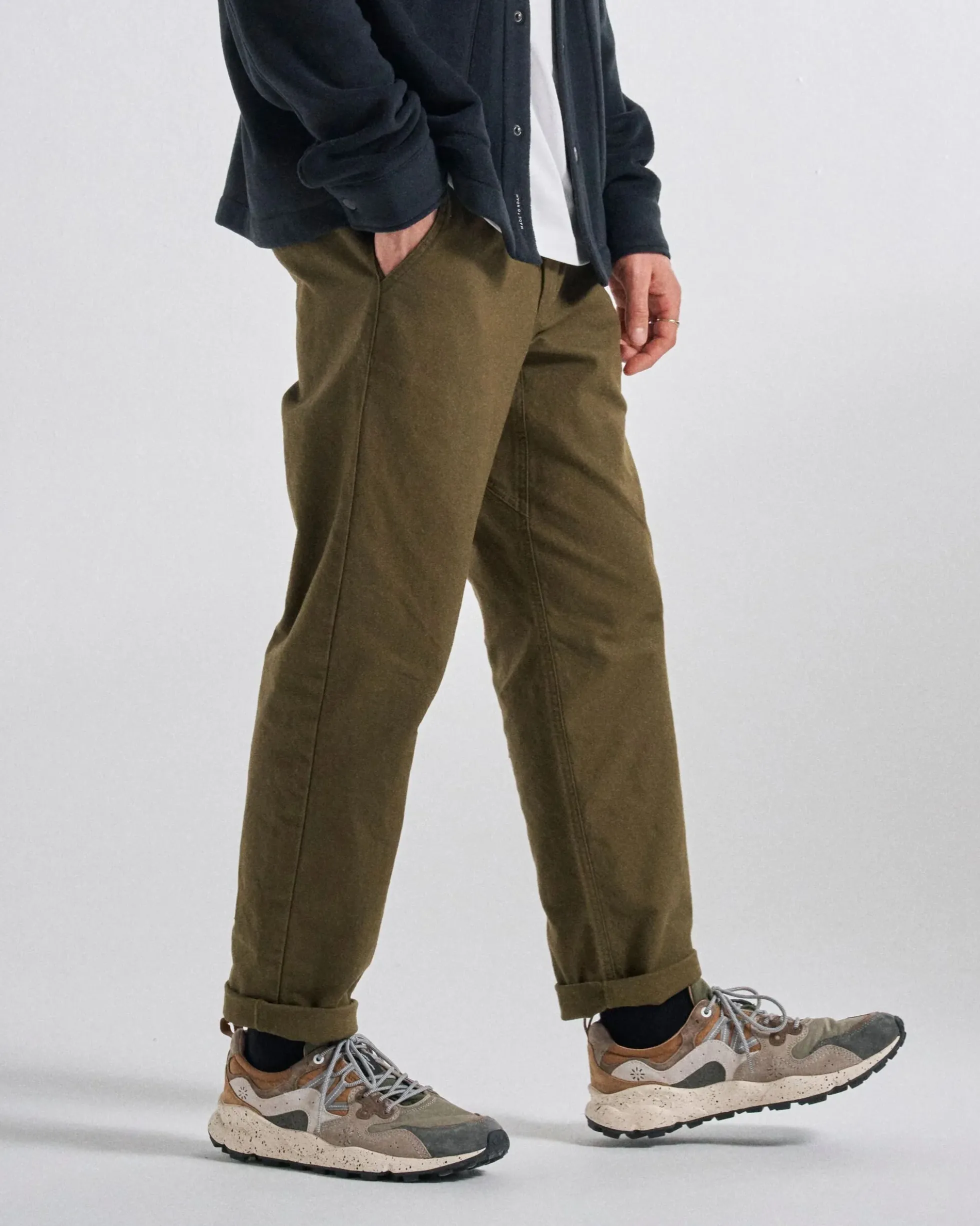 Herren Adventurer Natürliche Canvas-Hose
