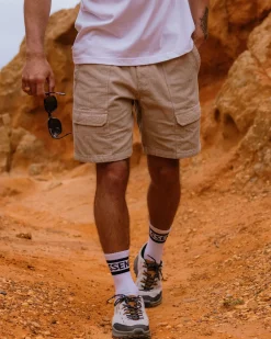 Herren Apex Grid Cord Short