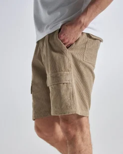 Herren Apex Grid Cord Short