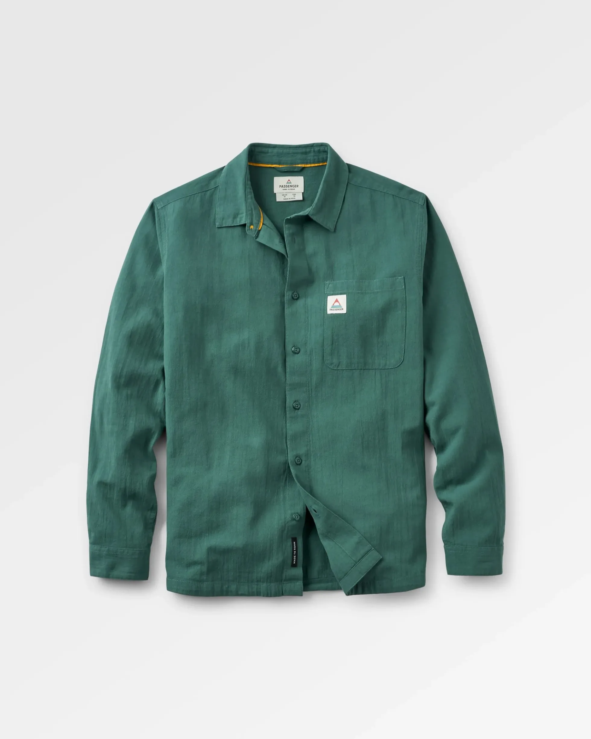 Herren Arica Struktur Bio-Baumwoll Shirt