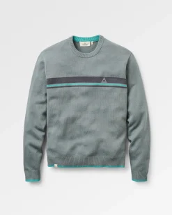 Herren Aspen Gestreifter Strickpullover