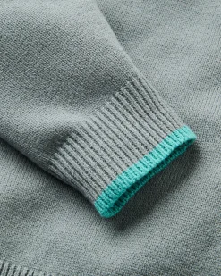 Herren Aspen Gestreifter Strickpullover