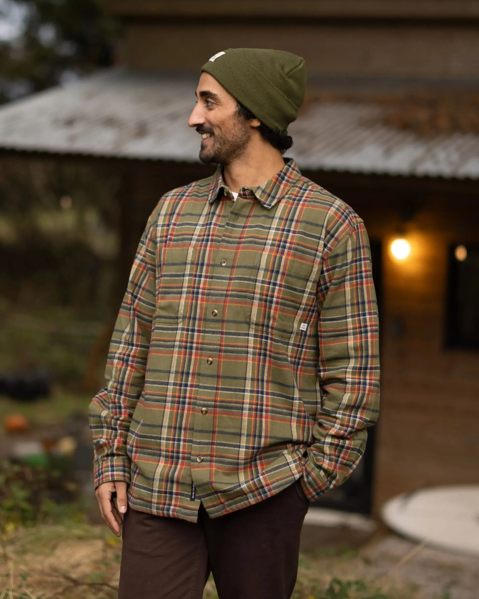 Herren Backcountry kariertes Hemd