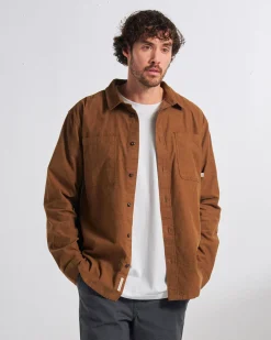 Herren Backcountry Leichtes Cord Hemd