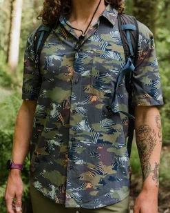 Herren 365 Bedrucktes Aktiv-Shirt