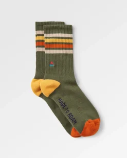 Herren Bio Crew-Socken mittelschwer