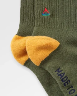 Herren Bio Crew-Socken mittelschwer