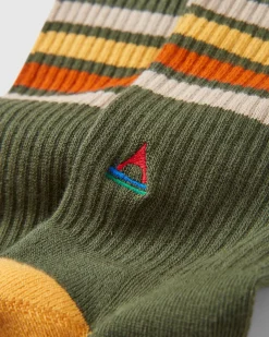 Herren Bio Crew-Socken mittelschwer