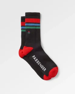 Herren Bio Crew-Socken mittelschwer