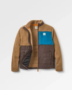 Herren Born Explorer Polar-gefütterte Sherpa-Fleecejacke