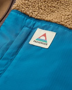 Herren Born Explorer Polar-gefütterte Sherpa-Fleecejacke