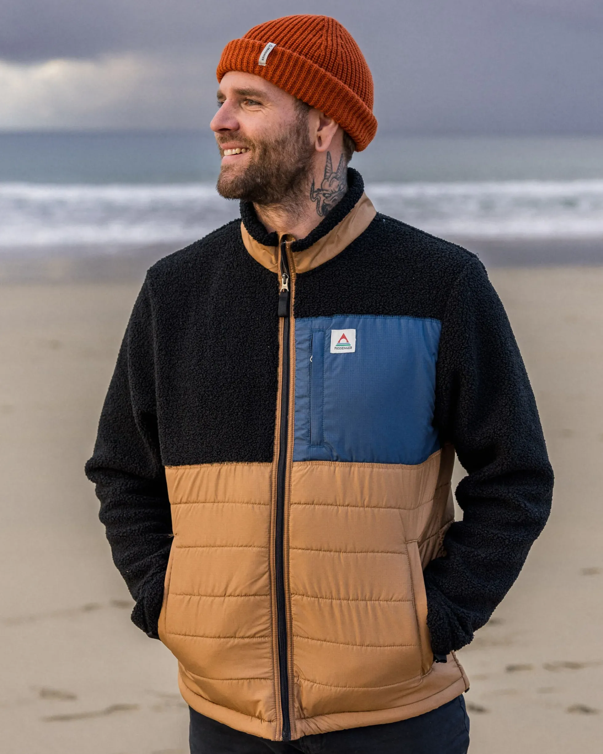 Herren Born Explorer Polar-Lined Sherpa Fleece