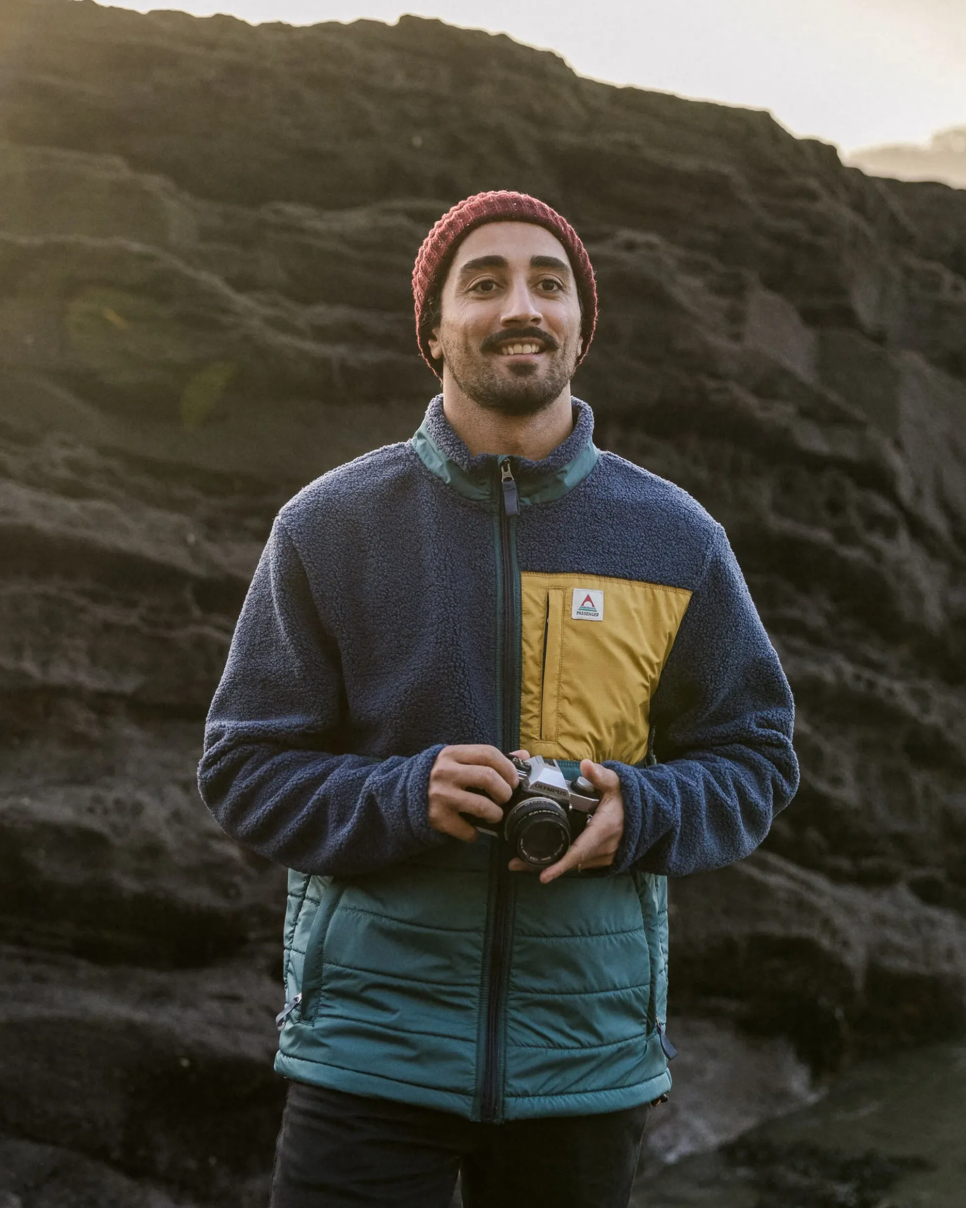 Herren Born Explorer Polar-Lined Sherpa Fleece