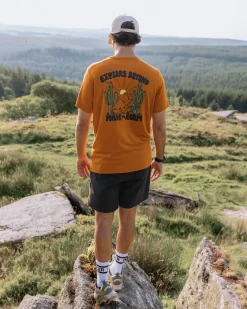 Herren Camp Leichtes Merino-Mix T-Shirt