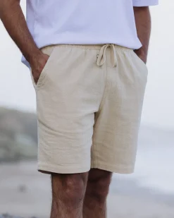 Herren Drifter Baumwoll-Leinen-Mix Short