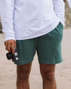 Herren Drifter Baumwoll-Leinen-Mix Short