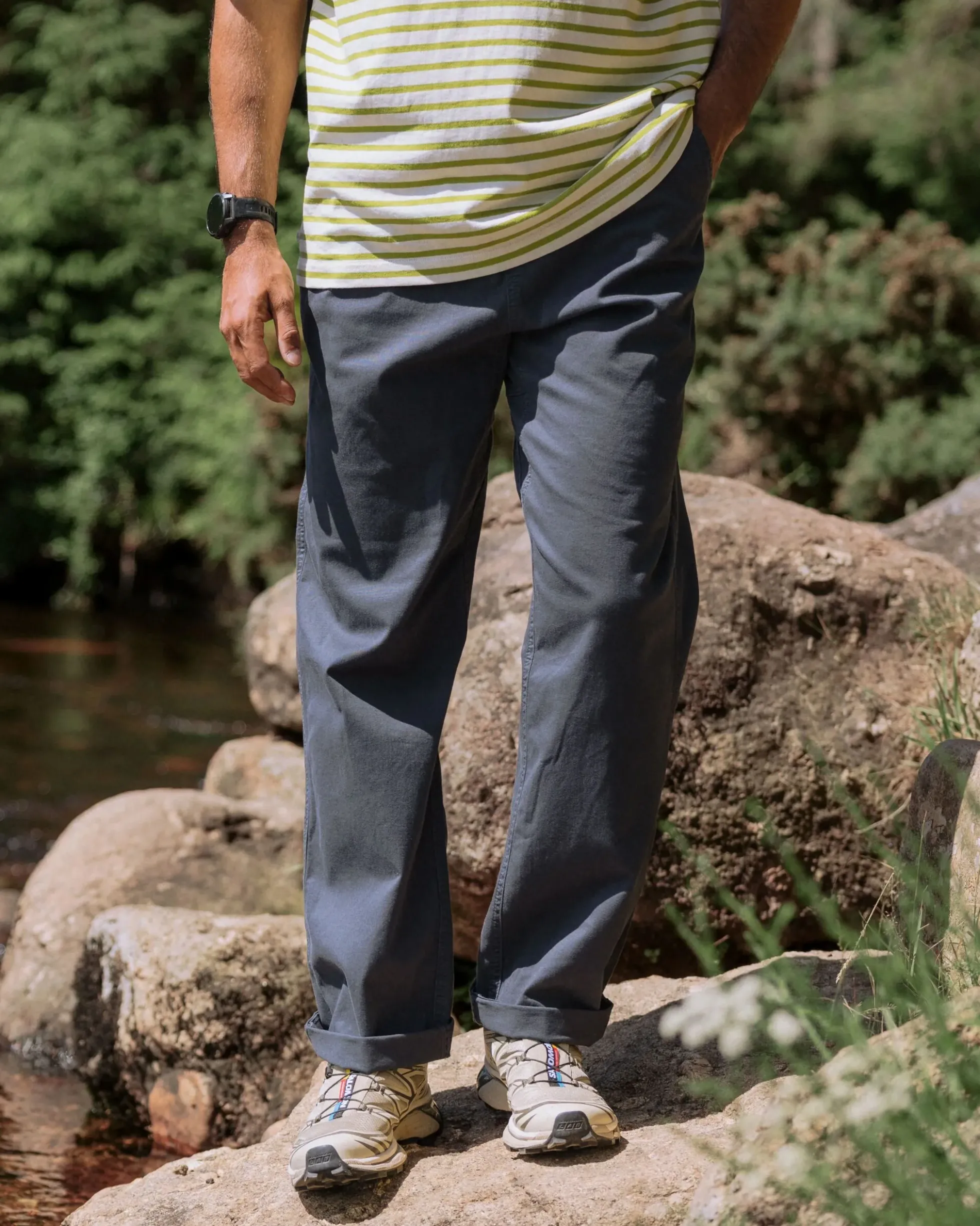 Herren Drifter Twill Relaxed Fit Hose