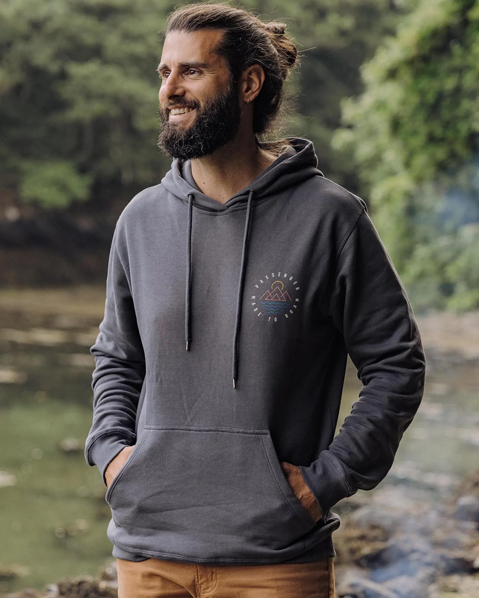 Herren Escapism Regular Fit Hoodie