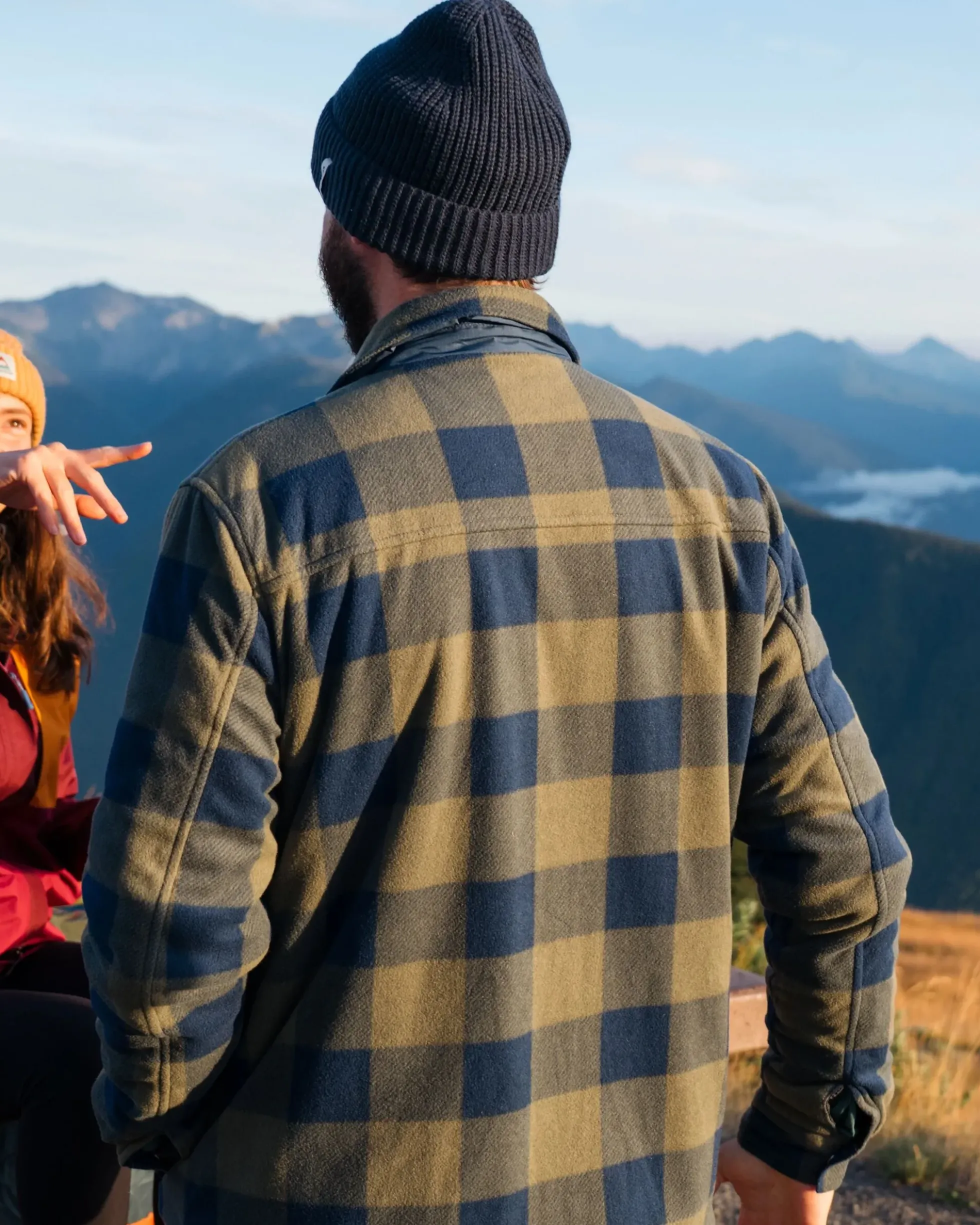 Herren Firelight Sherpa Gefüttertes Überhemd
