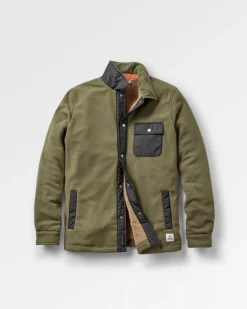 Herren Firelight Sherpa gefüttertes Overshirt