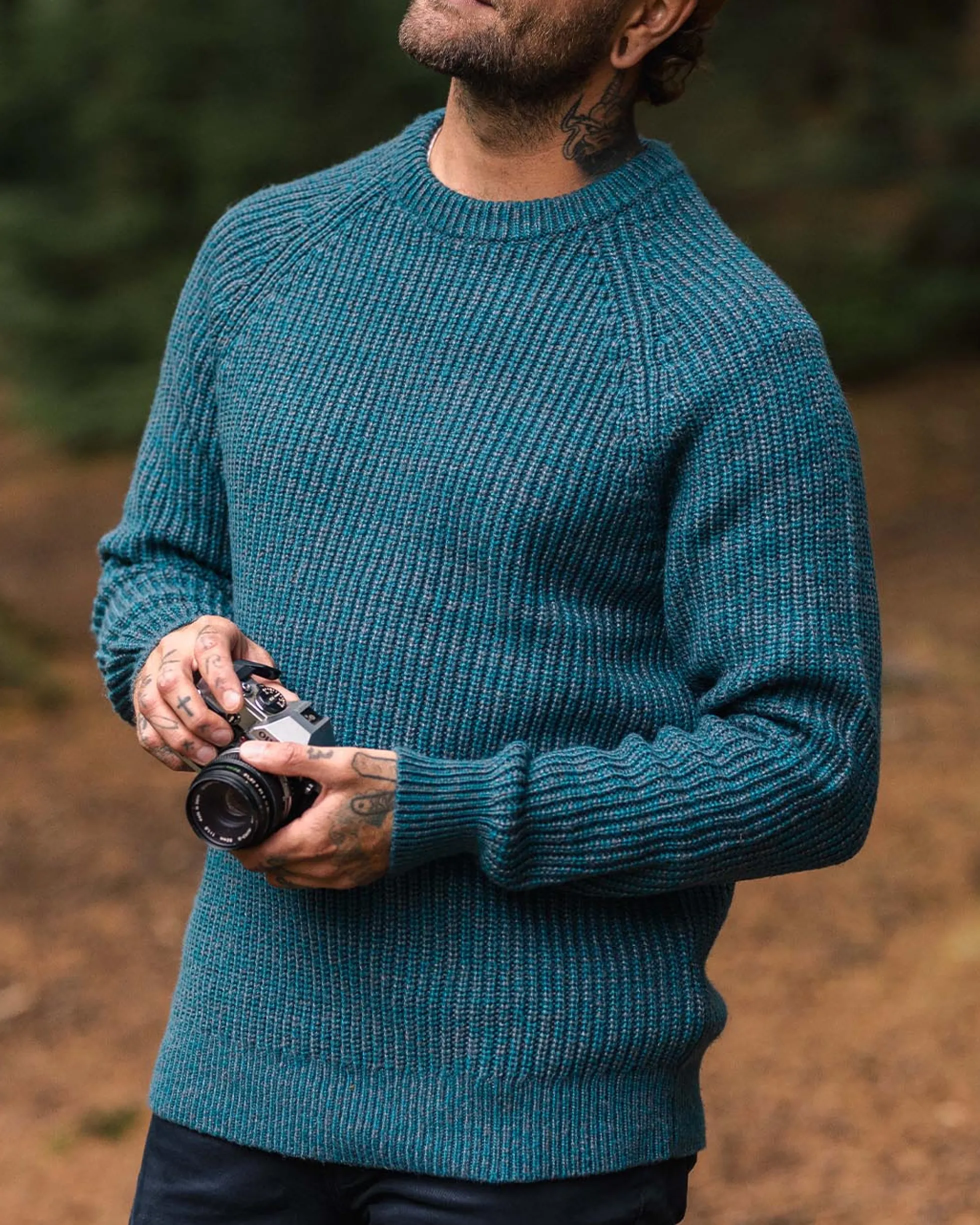 Herren Fog Gestrickter Pullover