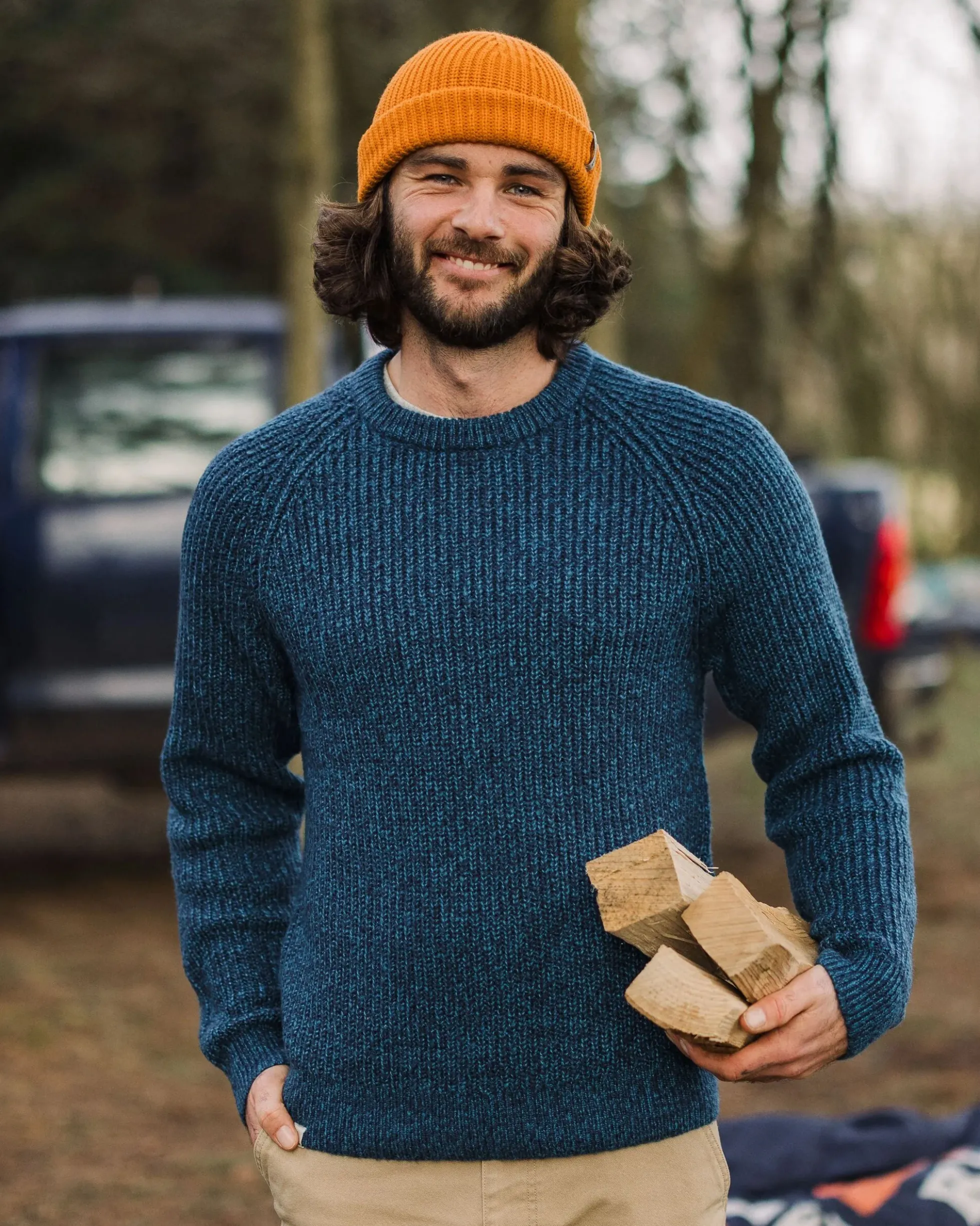Herren Fog Gestrickter Pullover