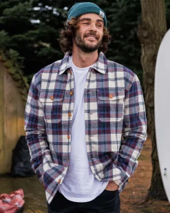 Herren Freestyle Sherpa-gefüttertes Overshirt