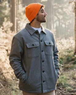 Herren Freestyle Sherpa-gefüttertes Overshirt