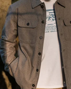 Herren Freestyle Sherpa-gefüttertes Overshirt