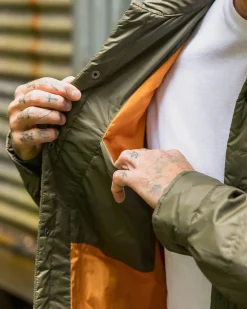 Herren Grain Isoliertes Überhemd