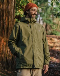 Herren Graniteridge Wasserdichte 3-in-1-Jacke