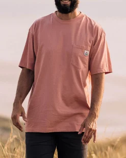 Herren Heritage Natürliches Relaxed Fit T-Shirt
