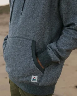 Herren Heritage strukturiertes, entspannt geschnittenes Kapuzen-Sweatshirt