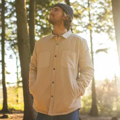 Herren Kodiak Sherpa gefüttertes Cord Overshirt