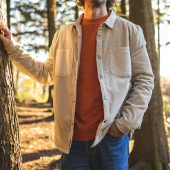 Herren Kodiak Sherpa gefüttertes Cord Overshirt