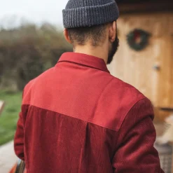 Herren Kodiak Sherpa gefüttertes Cord Overshirt