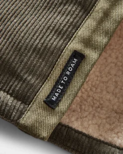 Herren Kodiak Sherpa gefüttertes Cord Overshirt