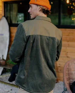 Herren Kodiak Sherpa gefüttertes Cord Overshirt