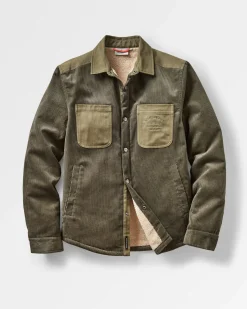 Herren Kodiak Sherpa gefüttertes Cord Overshirt