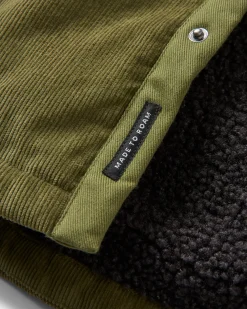 Herren Kodiak 2.0 Sherpa-gefüttertes Cord-Overshirt